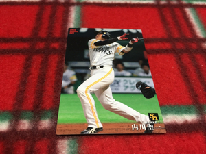 2016 カルビー プロ野球チップス 第1弾 001 内川聖一（ソフトバンク）レギュラーカード
