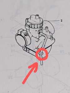 KH250 KH400 エアベントチューブブラケット カワサキ キャブレター レストア リペア トリプル　