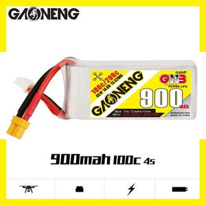 ネオヘリ新発売◆ガオニンGNB 900mAh 100C 4S 14.8V サイズ28(H)×31(W)×65(L)ｍｍ 98g