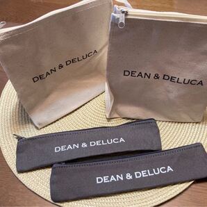 DEAN&DELUCA ディーンアンドデルーカ ランチバッグ カトラリーポーチセット