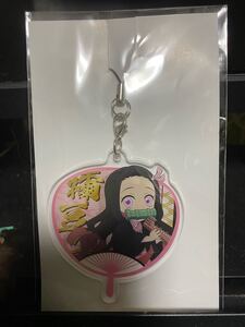 鬼滅の刃 禰豆子 アクリルキーホルダー チャーム ストラップ ラバーストラップ アクキー