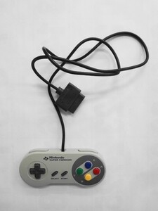 SFC21-027 任天堂 スーパーファミコン SFC 純正 コントローラー パッド SVHC-005 アクセサリー レトロ ゲーム 動作確認済 使用感あり