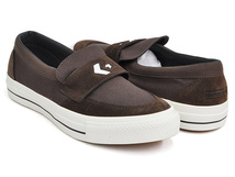 CONVERSE コンバース SK LOAFER converse skateboarding スリッポン ローファー ブラウン US7.5 26cm④_画像2