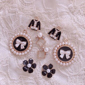 ハンドメイド アクセサリー パーツ 8点 ハンドメイドアクセサリー ビーズ アンティーク調 大量セット