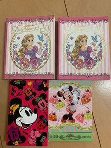 ディズニー メモ帳 ラプンツェル ミッキー ミニー