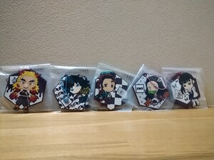 一番くじ 鬼滅の刃 折れぬ心と刃で進め J賞 きゅんキャラ ラバーコースター 炭治郎 禰豆子 煉獄 冨岡 カナヲ セット