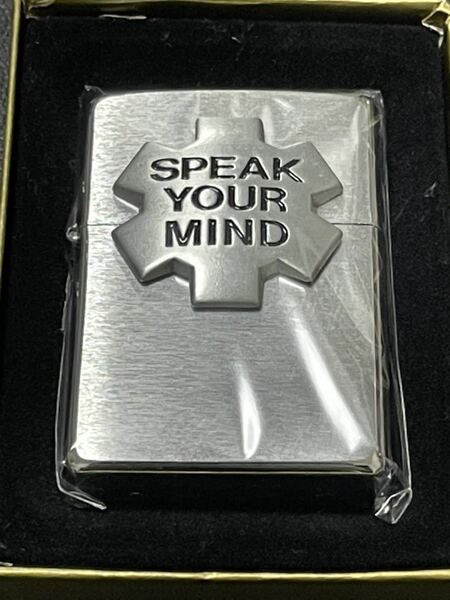 zippo マルボロ トリックジッポー 限定品 Marlboro 2004年製 SPEAK YOUR MIND タバコ銘柄 デットストック ケース 保証書