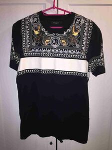 正規 11AW GIVENCHY ジバンシー ジバンシィ ロットワイラー バンダナ Tシャツ 黒 S 11F 7065 651