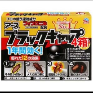 早い者勝ち!ベストセラー!!アース ブラックキャップ 12個入りを4箱
