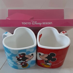 ミッキー&ミニー ペアマグカップ