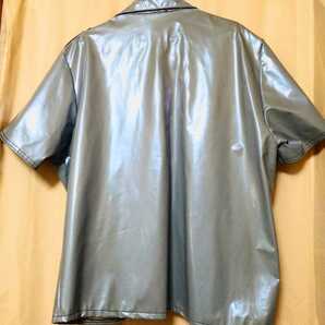 enamel jacket エナメル ジャケット メンズ Lサイズ 半袖の画像2