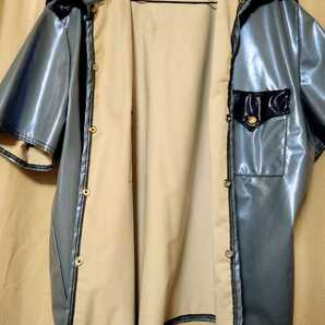 enamel jacket エナメル ジャケット メンズ Lサイズ 半袖の画像3