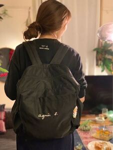 【送料込】新品未開封品!!agnes bアニエスべー マザーズリュック