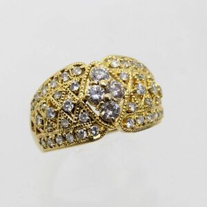 ◎中古美品◎１８金　ダイヤ　1.00ct　リング　14号