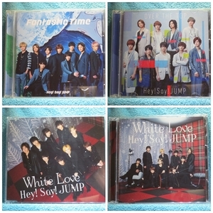 [CDまとめ・4セット] Hey! Say! JUMP （Fantastic Time/OVER THE TOP/White Love） ★ディスク美品