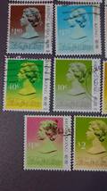 香港エリザベス女王横顔切手14種済_画像5