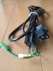 電源ケーブル 電源コード 2ピン → 3ピン
