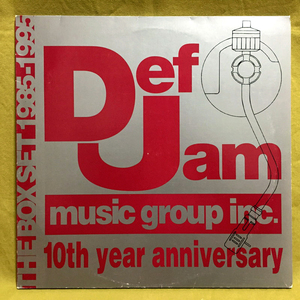 Def Jam 10th Anniversary Box Set 1985-1995 【US ORIGINAL PROMO】 Def Jam Music Group Inc. - DEF 10