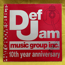 Def Jam 10th Anniversary Box Set 1985-1995 【US ORIGINAL PROMO】 Def Jam Music Group Inc. - DEF 10_画像2