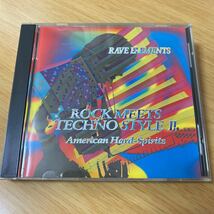 CD Rave Elements / Rock Meets Techno Style II American Hard-Spilits avex trax_画像1