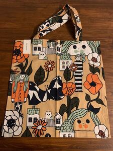2021年 新作! マリメッコ marimekko マリキュア トートバッグ ファブリックバッグ エコバッグ 新品 未使用 #1