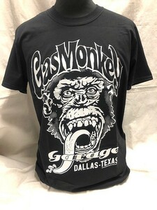 Gas Monkey garage ガスモンキーガレージ Tシャツ 半袖 Mサイズ カスタム ローライダー ホットロッド チョッパー ハーレー 