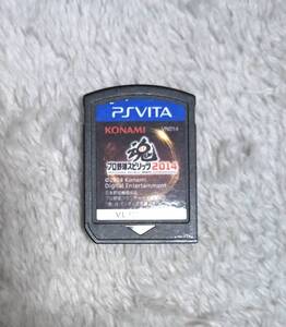 PSVITAソフト プロ野球スピリッツ2014 中古品 ソフトのみ 起動確認済み 送料無料