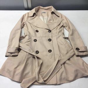  free shipping *LIP SERVICE Lip Service * trench coat spring coat jacket * lady's S size * beige #30106sww