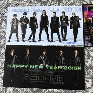 EX FAMILY ファンクラブ 会報VOL.32.33.35.37.38 計5冊 & 年賀状 カード ステッカー 等 セット！EXILE 三代目JSB セカンド 岩田剛典の画像5