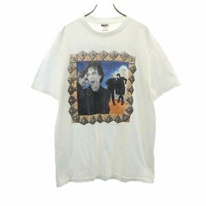 90s ローリングストーンズ 1998 JAPAN TOUR 半袖 Tシャツ L ONEITA THE ROLLING STONES BRIDGES TO BABYLON メンズ 210613 メール便可