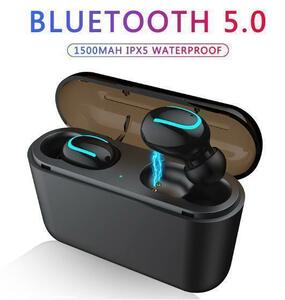  /Bluetooth5.0イヤホン Hi-Fi 高音質 3Dステレオサウンド ワイヤレスイヤホン 自動ペアリング 充電式収納ケース iPhone/Android
