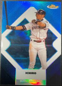 イチロー ＜ 2006 Topps Finest Blue Refractor ＞ 芸術的デザイン！