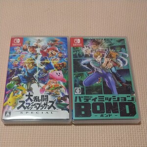 スイッチソフト2本 大乱闘スマッシュブラザーズSPECIAL バディミッションbond スマブラ バディミッションボンド