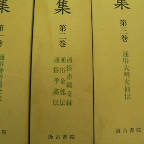 近世 白話小説翻訳集 全13冊揃 汲古書院 通俗物 中国古典 中国白話小説の画像2