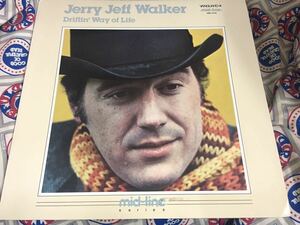 Jerry Jeff Walker★中古LP/US盤「ジェリー・ジェフ・ウオーカー～Driftin’Way Of Life」