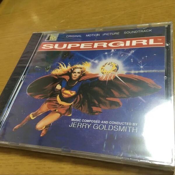 廃盤 オリジナルサウンドトラックCD 「スーパーガール('84)」作曲ジェリー・ゴールドスミス 23曲
