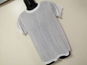 kkaa1672 ■ シンプル Tシャツ ■ カットソー トップス 半袖 インナー 肌着 白 M