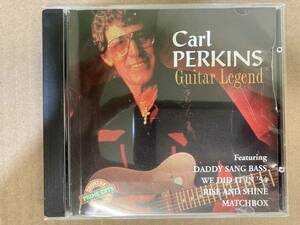 ★即決CD CARL PERKINS guitar legend 94年カナダ盤 sld13702 プラケースカミ少々、盤面薄い小スレ一箇所。