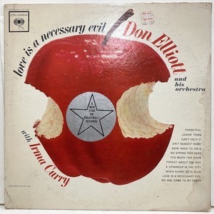 ●即決VOCAL LP Irma Curry Don Elliott / Love is a Necessary Evil オリジナル MONO PROMO バリー・ガルブレイス 30600