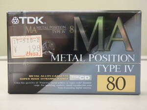 12 ◆ TDK ◆ カセットテープ 80分 ◆ MA-80R ◆ 未開封品、現状品