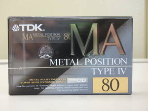 15 ◆ TDK ◆ カセットテープ 80分 ◆ MA-80R ◆ 未開封品、現状品