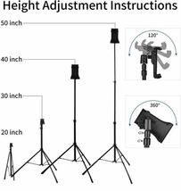 スマホ三脚, Phone / Ipadフロアスタンド三脚ホル_画像5