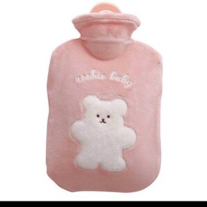 新品未使用】お湯たんぽ 1L お湯入りタイプ カバー付いてます