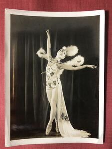 ◆ 戦前 舞踏家写真 ◆ 舞踏家 ダンサー 舞台写真 ブロマイド B.S.K HAYASHI 東京 赤坂