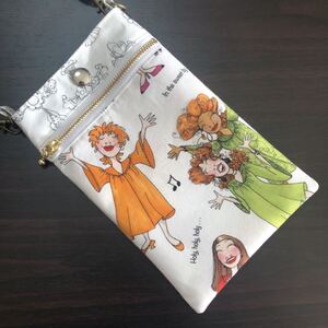 スマホポーチ ハンドメイド ロラライハリス