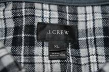 SALE！【新品】サイズ:XL ジェイクルー J.CREW Midweight Cotton-Wool Elbow-Patch Flannel Shirt Heather Grey フランネル Wash加工 2_画像10