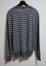 SALE！【新品】サイズ:XL ジェイクルー J.CREW Lightweight Sedona shoulder button sweater アルパカ、麻混 グレー/オフホワイト_画像4