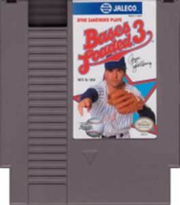 海外限定版 海外版 ファミコン 燃えろ!!プロ野球 Bases Loaded 3 NES