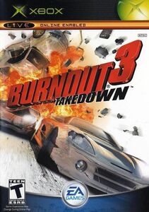 海外限定版 海外版 Xbox バーンアウト3 テイクダウン Burnout 3 Takedown 2900