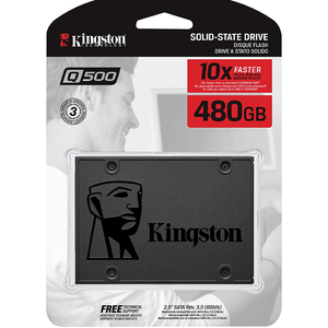 SSD Kingston Q500▲480GB SATA3 / 6.0Gbps 新品 高速 3D NAND TLC 2.5インチ PC